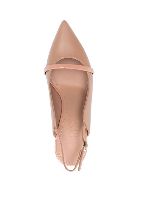 Blush pink 90mm Marion slingback pumps Malone souliers - women MALONE SOULIERS | MARIONMS852BLSH